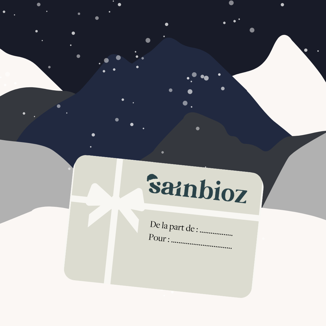 E-CARTE CADEAU SAINBIOZ ANNECY