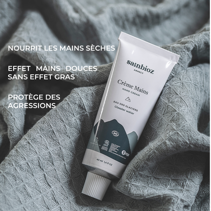 Crème Mains à l'eau des glaciers